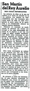 "La Nueva España", 24 de marzo de 1938